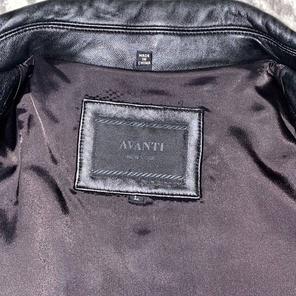 Black Faux Leather Jacket - Picture 6 of 8